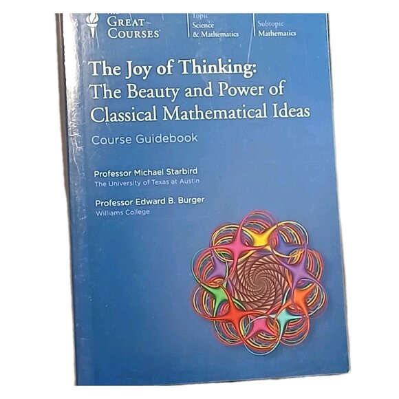 Joy of Thinking : the Beauty of Classical Mathematical Ideas Course Book DVD - Picture 1 of 9